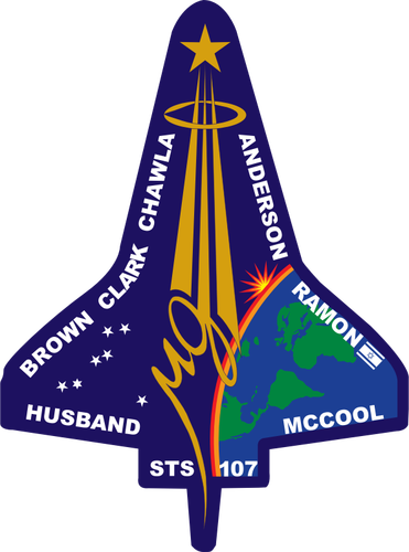 Vector image of STS-107 Flight insignia